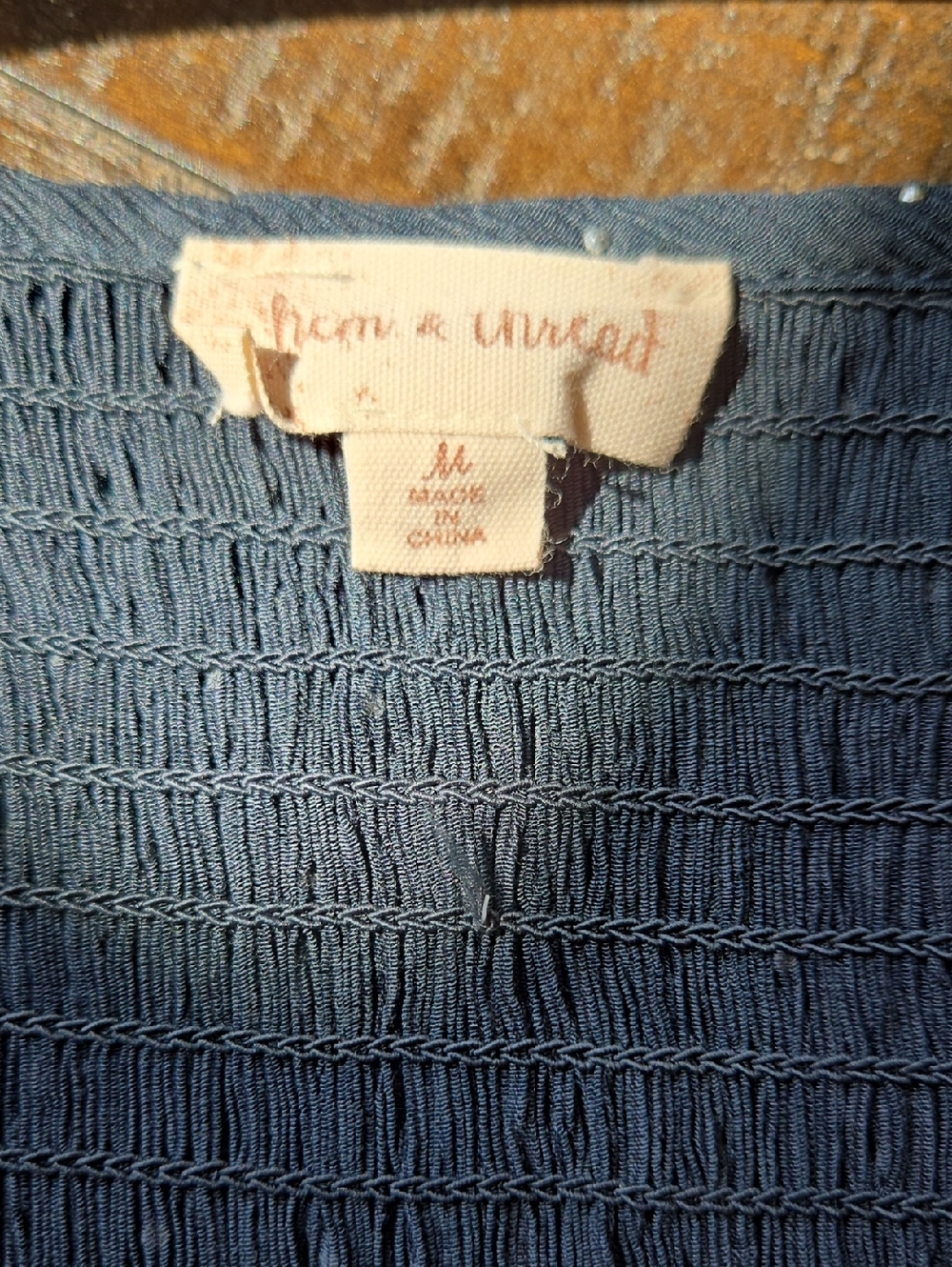 Rhinestone Ruched Flutter Sleeve Top - Picture 5 of 8